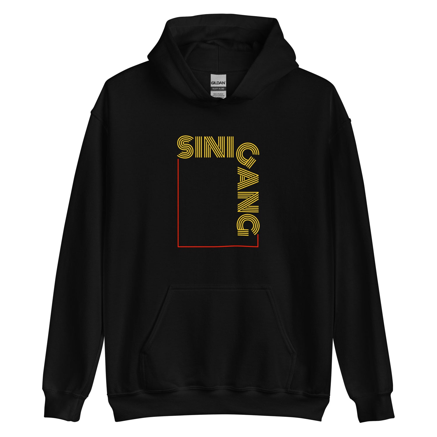 Filipino Hoodie Sinigang Pinoy Food Merch in color variant Black
