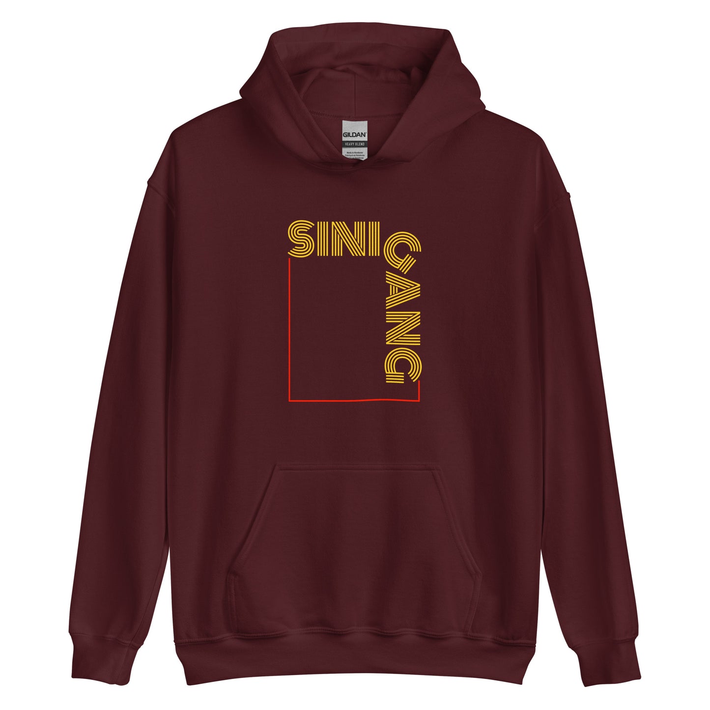 Filipino Hoodie Sinigang Pinoy Food Merch in color variant Maroon