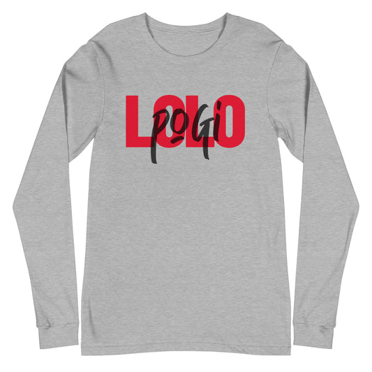 Lolo Pogi Pinoy Long Sleeve T-Shirt AHeather