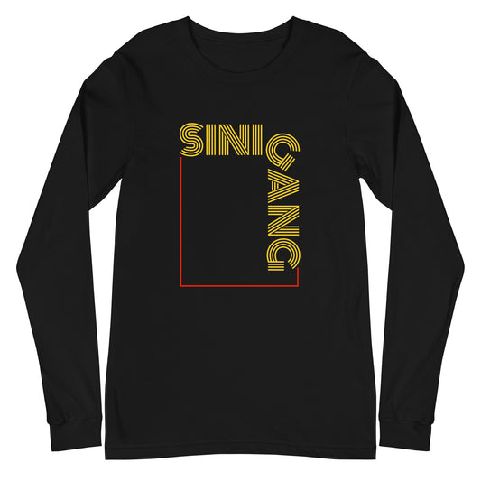 Sinigang Pinoy Long Sleeve T-Shirt Black