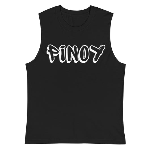 Graffiti Pinoy Tank Top Black