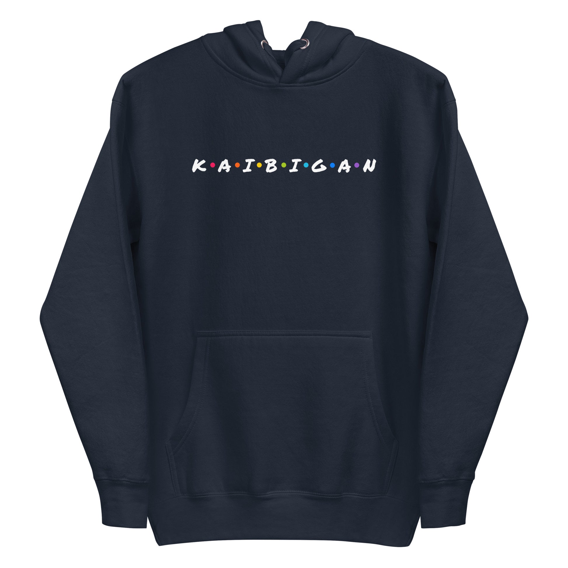 Filipino Hoodie Kaibigan Friends Merch in Navy