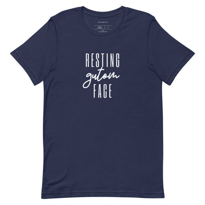 Filipino Shirt Resting Gutom Face Funny Merch in color variant Navy