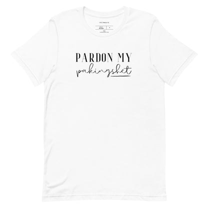 Filipino Shirt Pardon My Pakingshet Funny Merch in color variant White