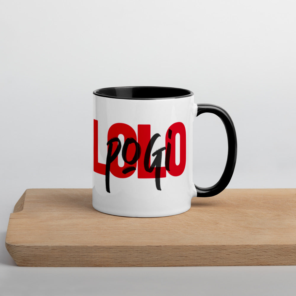 Lolo Pogi Pinoy Print Mug Black