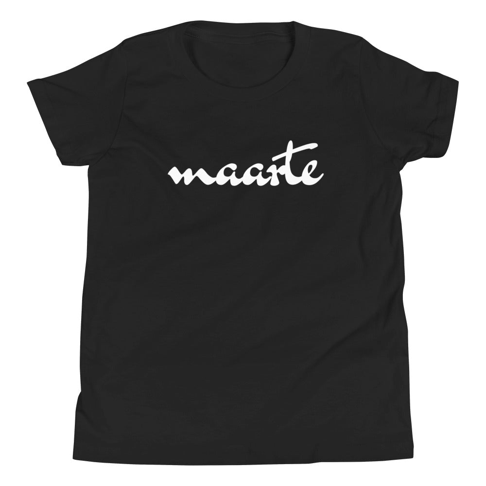 Filipino Kids/Youth Shirt Maarte Statement Merch in color variant Black