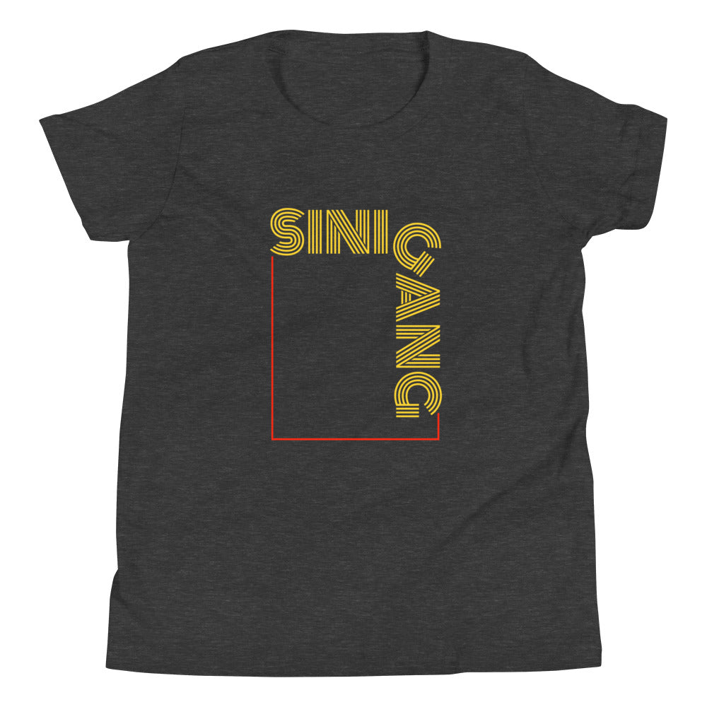Filipino Kids/Youth Shirt Sinigang Pinoy Food Merch in color variant Gray