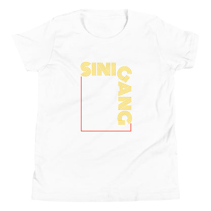 Filipino Kids/Youth Shirt Sinigang Pinoy Food Merch in color variant White