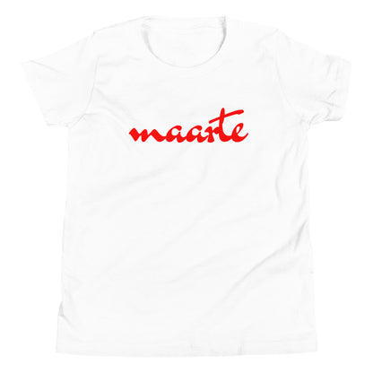 Filipino Kids/Youth Shirt Maarte Statement Merch in color variant White